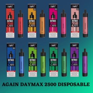 AGAIN DAYMAX 2500 BEST DISPOSABLE VAPE IN UAE