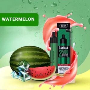 AGAIN DAYMAX 2500 BEST DISPOSABLE VAPE IN UAE WATERMELON