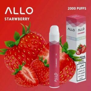 ALLO 2000 PUFFS BEST DISPOSABLE IN UAE STRAWBERRY