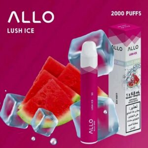 ALLO 2000 PUFFS BEST DISPOSABLE IN UAE LUSH ICE