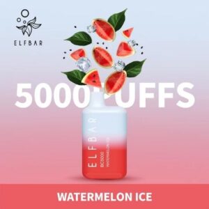 ELF BAR 5000 PUFFS BEST DISPOSABLE VAPE IN UAE Watermelon Ice