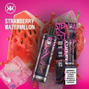 ENERGY 5000 PUFFS DISPOSABLE VAPE IN UAE STRAWBERRY WATERMELON