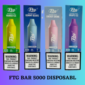 FTG BAR 5000 PUFFS BEST DISPOSABLE IN UAE