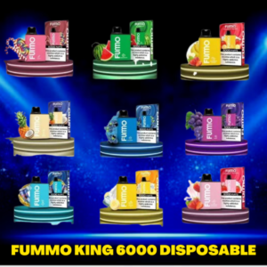 FUMMO KING 6000 PUFFS BEST DISPOSABLE IN UAE