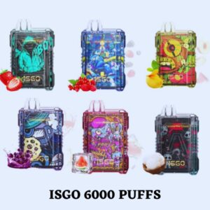 ISGO 6000 PUFFS BEST DISPOSABLE IN UAE