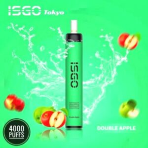 ISGO TOKYO 4000 PUFFS BEST DISPOSABLE IN UAE DOUBLE APPLE