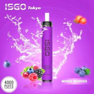 ISGO TOKYO 4000 PUFFS BEST DISPOSABLE IN UAE MIXED BERRIES