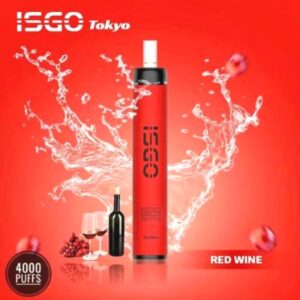 ISGO TOKYO 4000 PUFFS BEST DISPOSABLE IN UAE RED WINE