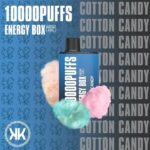 KK ENERGY 10000 PUFFS BEST DISPOSABLE IN UAE COTTON CANDY