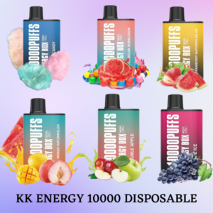 KK ENERGY 10000 PUFFS BEST DISPOSABLE IN UAE
