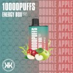 KK ENERGY 10000 PUFFS BEST DISPOSABLE IN UAE DOUBLE APPLE