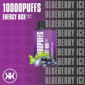 KK ENERGY 10000 PUFFS BEST DISPOSABLE IN UAE BLUEBERRY ICE
