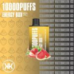 KK ENERGY 10000 PUFFS BEST DISPOSABLE IN UAE STRAWBERRY WATERMELON ICE