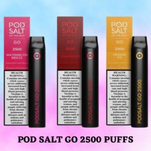 POD SALT GO 2500 PUFFS BEST DISPOSABLE IN UAE