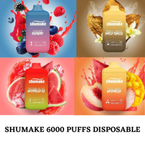 SHUMAKE 6000 PUFFS BEST DISPOSABLE IN UAE