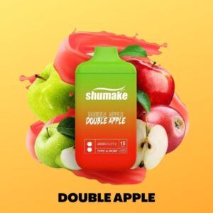 SHUMAKE 6000 PUFFS BEST DISPOSABLE IN UAE DOUBLE APPLE
