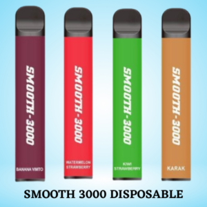 SMOOTH 3000 PUFFS BEST DISPOSABLE IN UAE