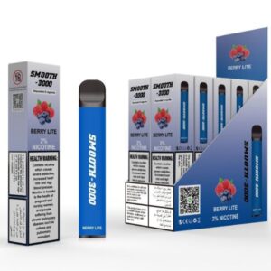 SMOOTH 3000 PUFFS BEST DISPOSABLE IN UAE BERRY LITE