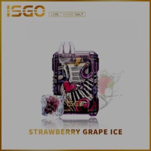 STRAWBERRY GRAPE ICE ISGO 6000 PUFFS BEST DISPOSABLE IN UAE