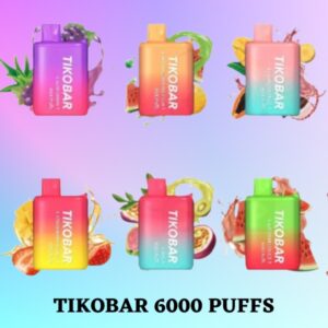 TIKOBAR 6000 PUFFS BEST DISPOSABLE IN UAE