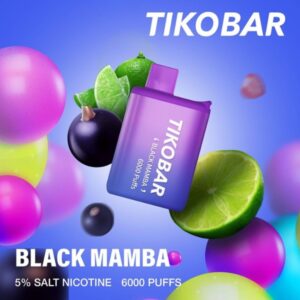 TIKOBAR-6000-PUFFS-BEST-DISPOSABLE-VAPE-IN-UAE-BLACK-MAMBA