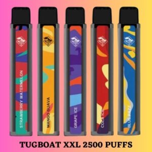 TUGBOAT XXL 2500 PUFFS BEST DISPOSABLE PODS UAE