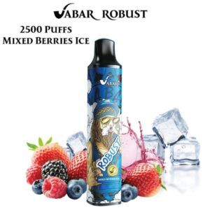 VABAR ROBUST 2500 BEST DISPOSABLE IN UAE MIXED BERRIES ICE