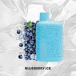 VAPOKISS JACK 5000S PUFFS BEST DISPOSABLE IN UAE BLUEBERRY ICE