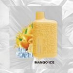 VAPOKISS JACK 5000S PUFFS BEST DISPOSABLE IN UAE MANGO ICE