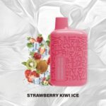 VAPOKISS JACK 5000S PUFFS BEST DISPOSABLE IN UAE STRAWBERRY KIWI ICE
