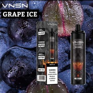 VNSN QUAKE 10000 PUFFS BEST DISPOSABLE IN UAE GRAPE ICE