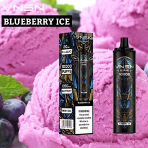 VNSN QUAKE 10000 PUFFS BEST DISPOSABLE IN UAE BLUEBERRY ICE