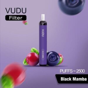 VUDU FILTER 2500 PUFFS BEST DISPOSABLE IN UAE BLACKMAMBA