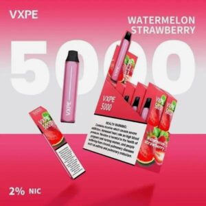 VXPE 5000 PUFFS BEST DISPOSABLE IN UAE WATERMELON STRAWBERRY