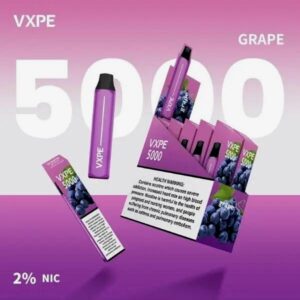 VXPE 5000 PUFFS BEST DISPOSABLE IN UAE GRAPPE