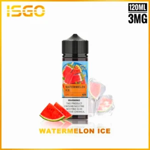 ISGO 120ML BY 3MG BEST E-LIQUID IN UAE WATERMELON ICE