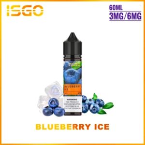ISGO 60ML 3MG BEST E-LIQUID IN UAE blueberry ice