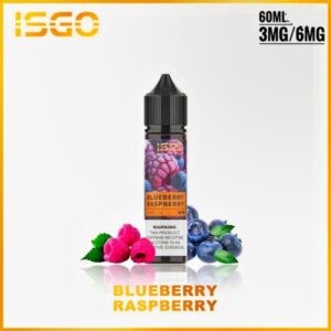 ISGO 60ML 3MG BEST E-LIQUID IN UAE blueberry raspberry