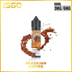 ISGO 60ML 3MG BEST E-LIQUID IN UAE brazilian coffee