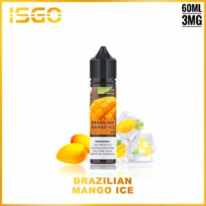 ISGO 60ML 3MG BEST E-LIQUID IN UAE brazilian mango ice