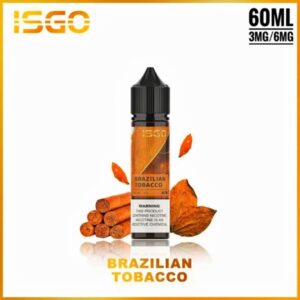 ISGO 60ML 3MG BEST E-LIQUID IN UAE brazilian tobacco