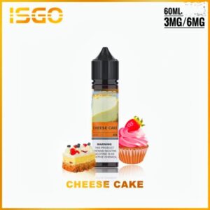 ISGO 60ML 3MG BEST E-LIQUID IN UAE cheese cake