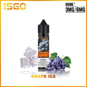 ISGO 60ML 3MG BEST E-LIQUID IN UAE grape ice