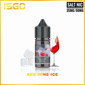 ISGO 30ML BEST SALTNIC E-LIQUID IN UAE Red-Wine-Ice