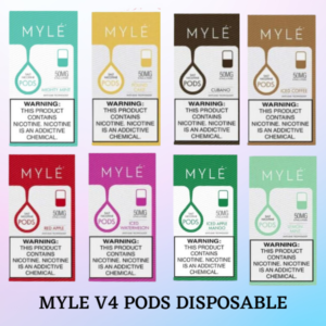 MYLE V4 PODS BEST DISPOSABLE VAPE IN UAE