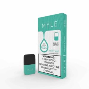 MYLE V4 PODS DISPOSABLE VAPE IN UAE MIGHTY MINT