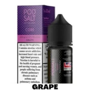 POD SALT 30ML SALTNIC BEST E-LIQUID IN UAE grape
