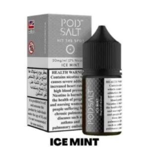POD SALT 30ML SALTNIC BEST E-LIQUID IN UAE ice mint