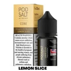 POD SALT 30ML SALTNIC BEST E-LIQUID IN UAE lemon slice