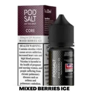 POD SALT 30ML SALTNIC BEST E-LIQUID IN UAE mixed berries ice